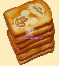 Scented Disney Character Toast Squishy stack