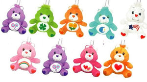 Small Care Bears Plush Dolls with Ball Chain Group