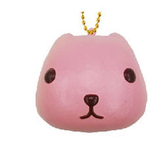 Kapibarasan Bun Squishy Mascot pink