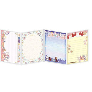 Sentimental Circus Twins Shappo and Spica's Cafe Large Memo Pad open