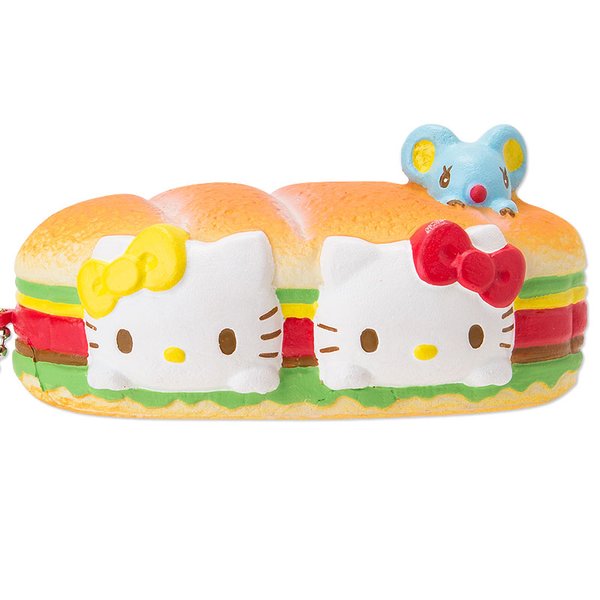 Bakery Character Panini Sandwich Squishy Front