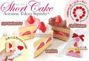 Aoyama Tokyo Short Cake Squishy front