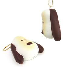 Peanuts Snoopy Face Bun Squishy brown side