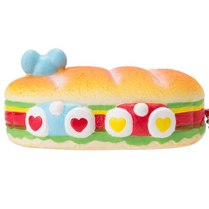 Bakery Character Panini Sandwich Squishy Back