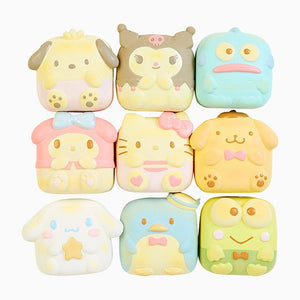 Sanrio Japan Character Pull Apart Bread Squishy Group
