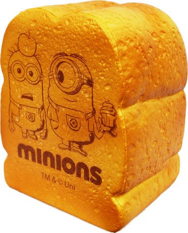 Scented Minions Big Bread Loaf Squishy front