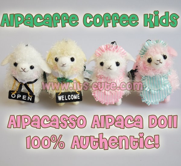 8cm Mini Alpacaffe Coffee Kids front