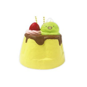 Sumikkogurashi Pudding Squishy Mascot With Ball Chain 1